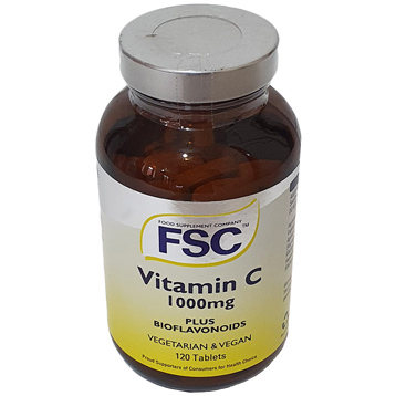 Vitamin C 1000mg Plus Bioflavonoids From Fsc Wwsm